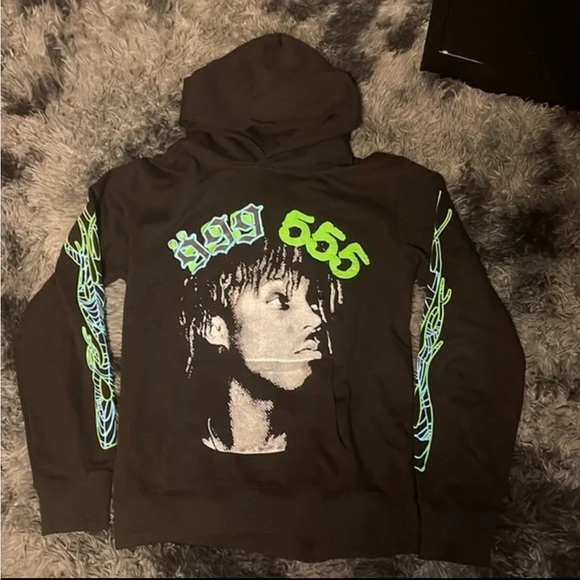 Sp5der hoodie juice wrld edition